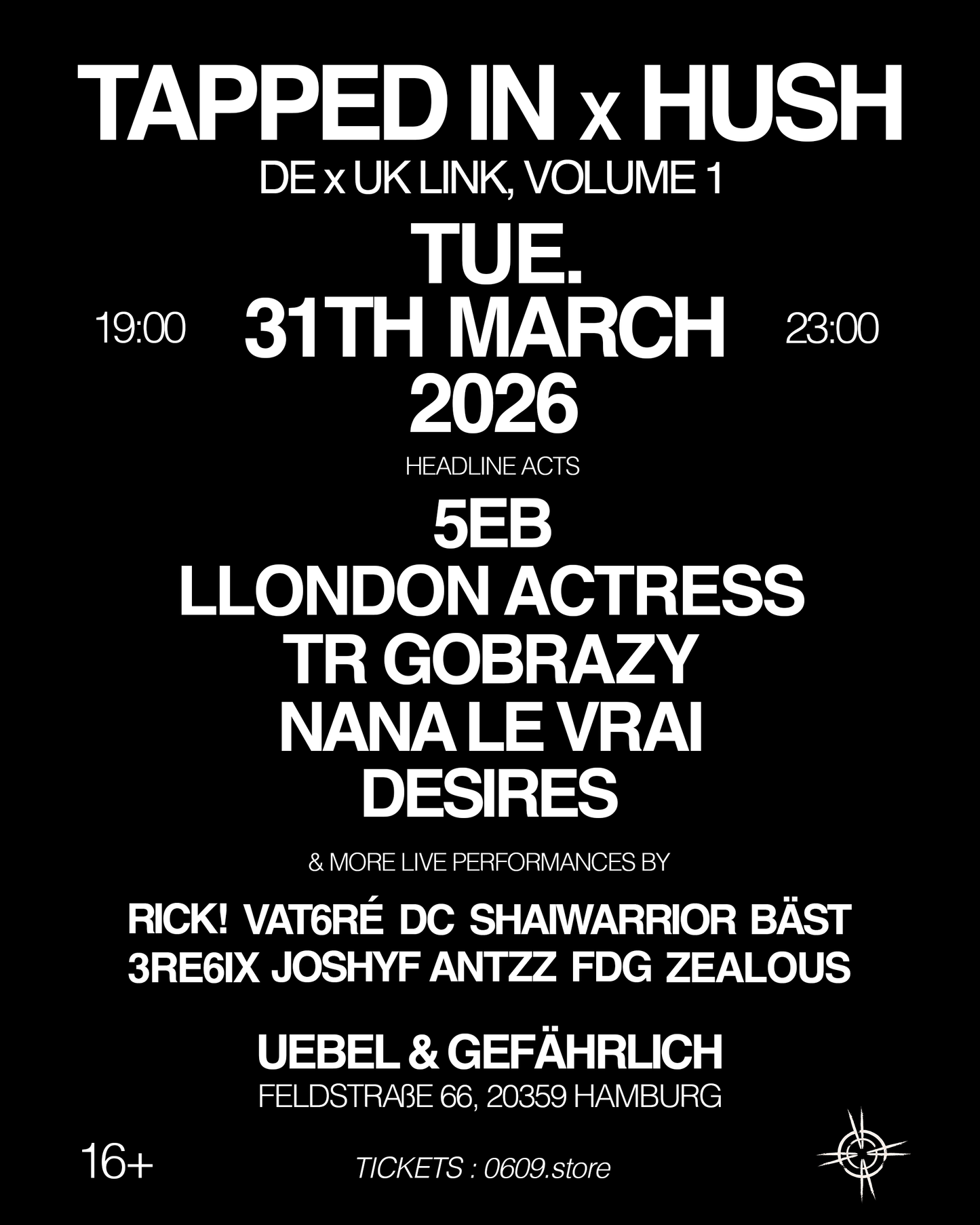 TAPPED IN x HUSH VOL.1